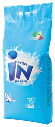 Prací prášek IN active pearls 9kg